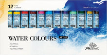 Phoenix Watercolour Sets - 12 x 8 ml tubes - Akvarelmaling