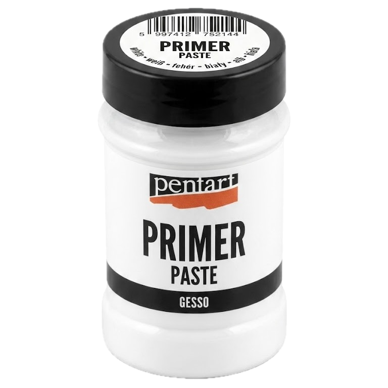 Pentart Gesso Primer - 100 ml - vit - Målarmedier