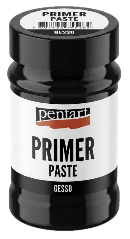 Pentart Gesso Primer - 100 ml - svart - Målarmedier