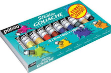 Pebeo Studio Gouache Assorted Set 20 ml. - 10 Pack - Gouache og tempera