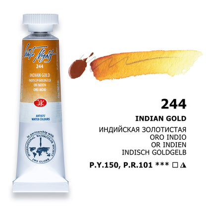 White Nights Watercolour Tube 10 ml - Indian oro - Acquerelli