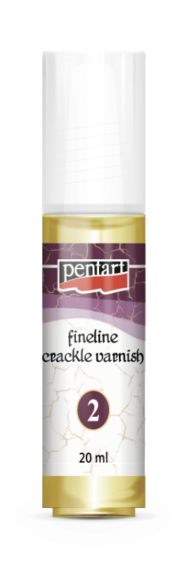Pentart Fineline 2-komponent Craquelélack - Målarmedier