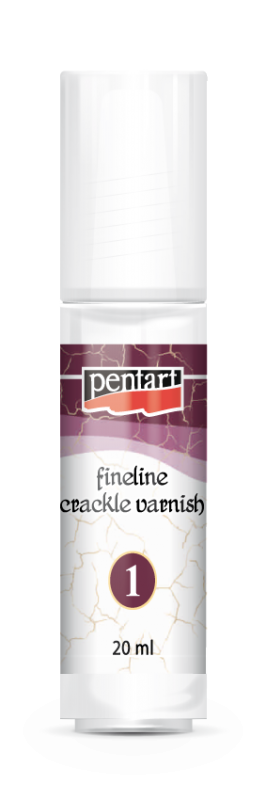 Pentart Fineline 2-komponent Craquelélack - Målarmedier