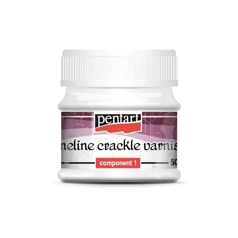 Pentart Fineline 2-komponent Craquelélack - Målarmedier