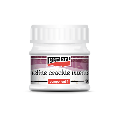 Pentart Fineline 2-komponent Craquelélack - Målarmedier