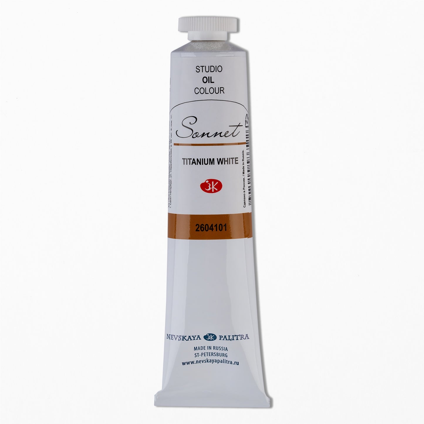 Sonnet Oil Paint 46 ml - titan hvid - Oliemaling