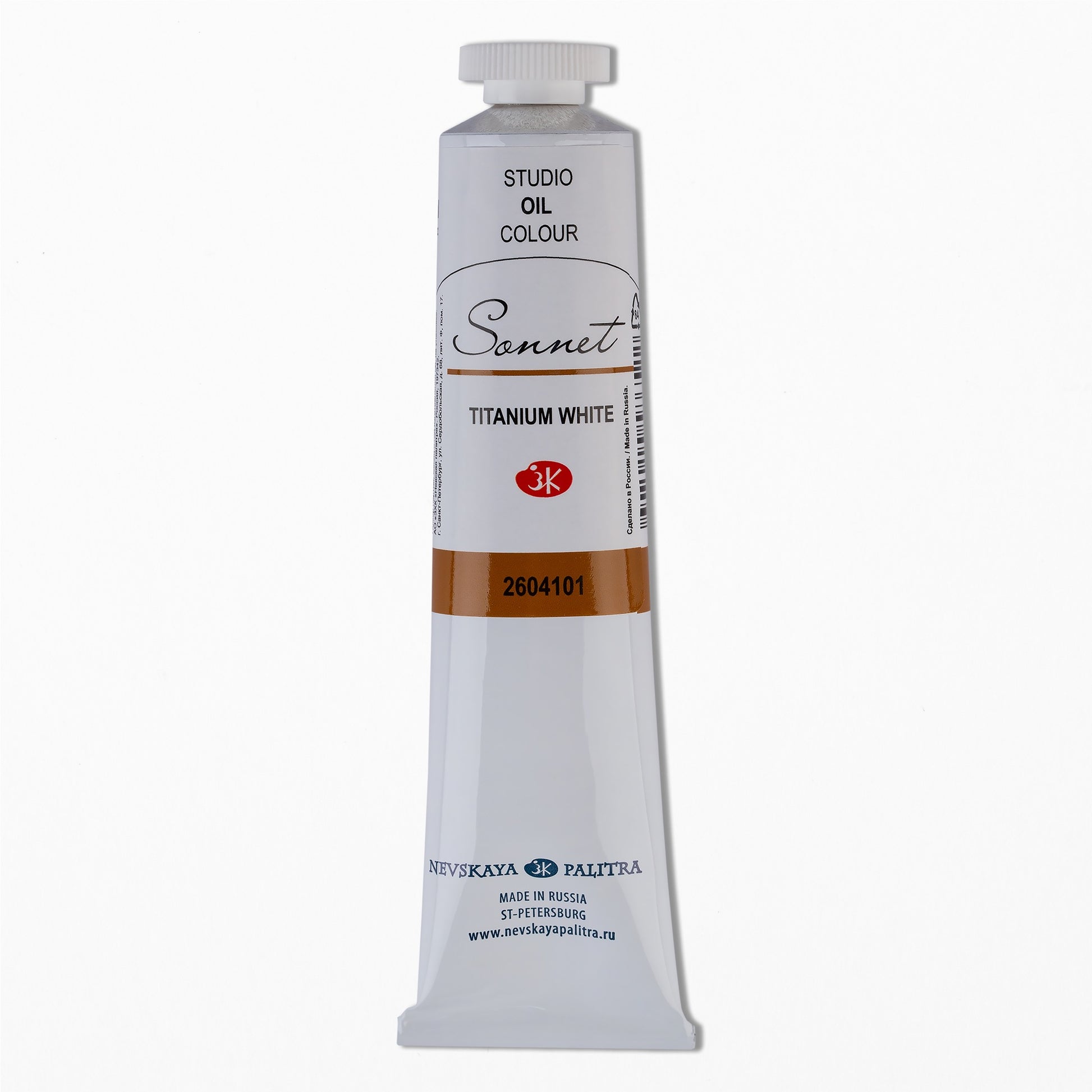Sonnet Oil Paint 46 ml - titan hvid - Oliemaling