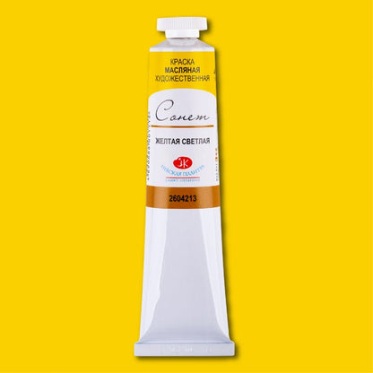 Sonnet Oil Paint 46 ml - gul lys - Oliemaling