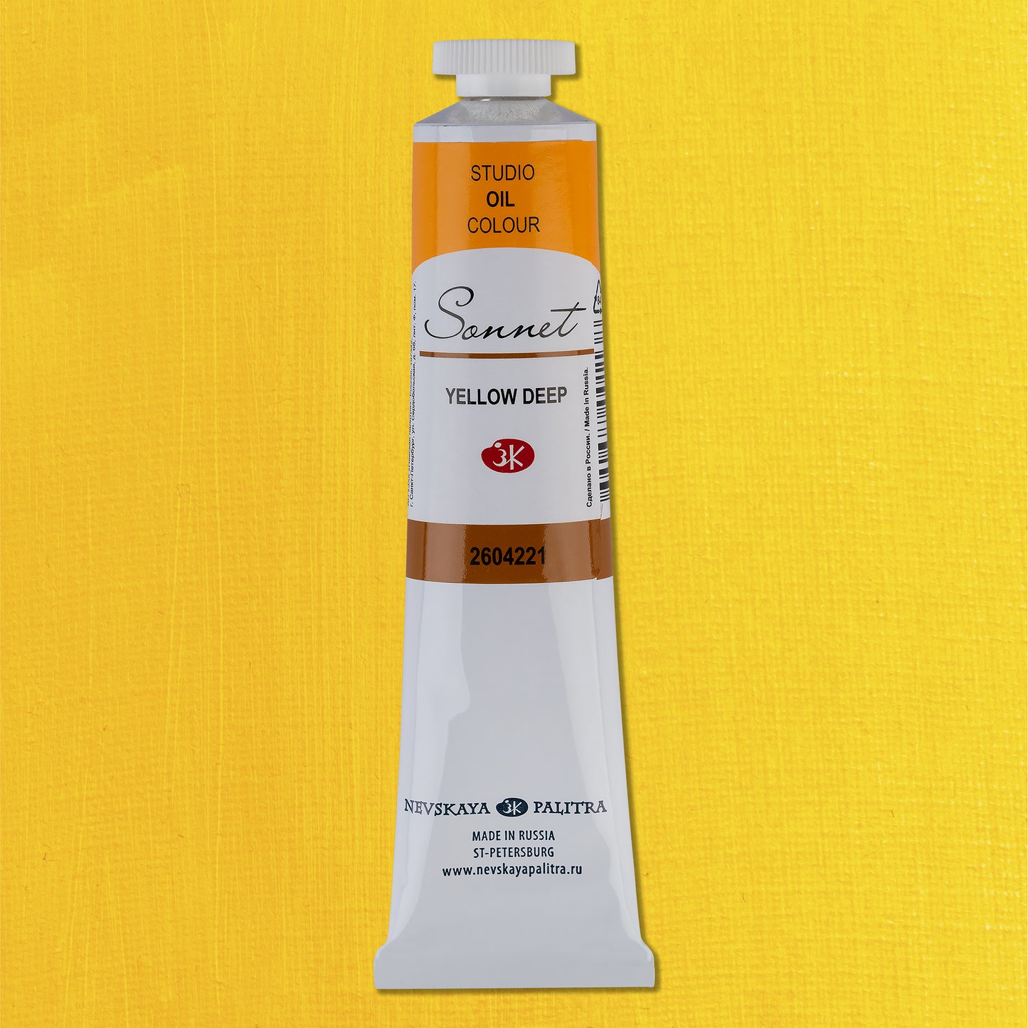 Sonnet Oil Paint 46 ml - gul dyb - Oliemaling