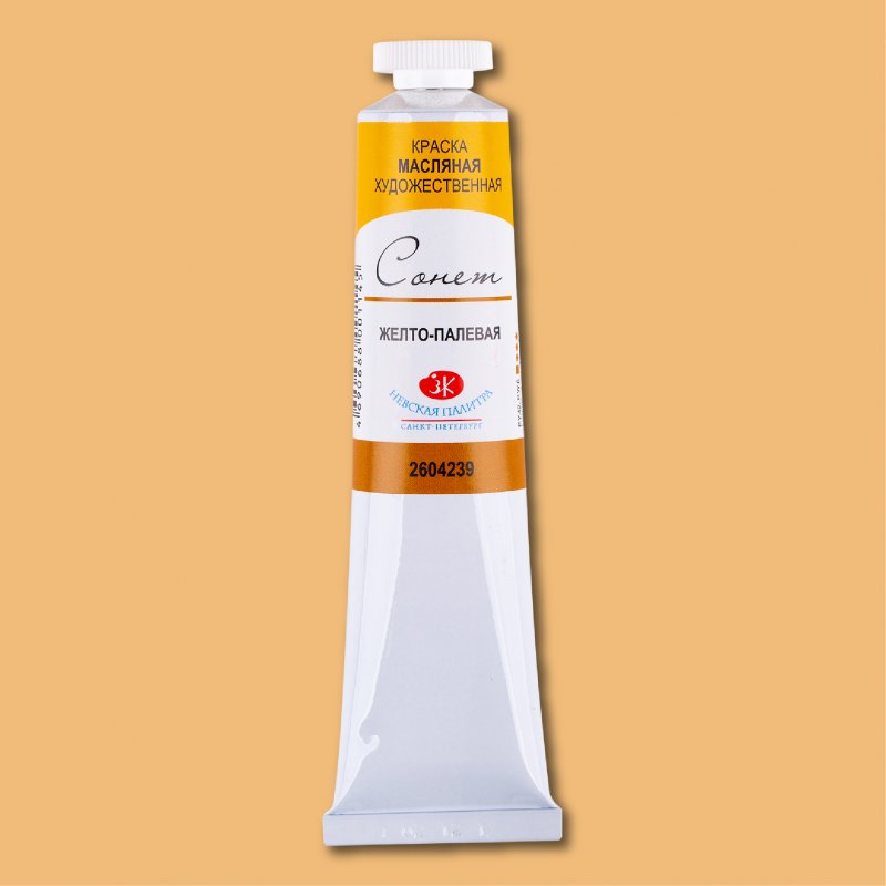 Sonnet Oil Paint 46 ml - bleg gul - Oliemaling