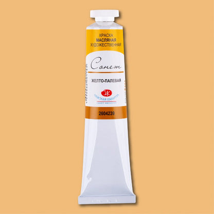 Sonnet Oil Paint 46 ml - bleg gul - Oliemaling