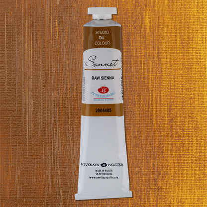 Sonnet Oil Paint 46 ml - Raw sienna - Oliemaling