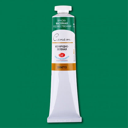 Sonnet Oil Paint 46 ml - Emerald grøn - Oliemaling