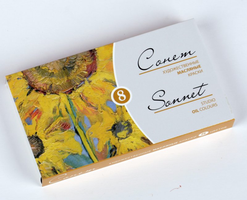 Sonnet Studio Oil Colours Sets - 8 x 10 ml - Colori a olio