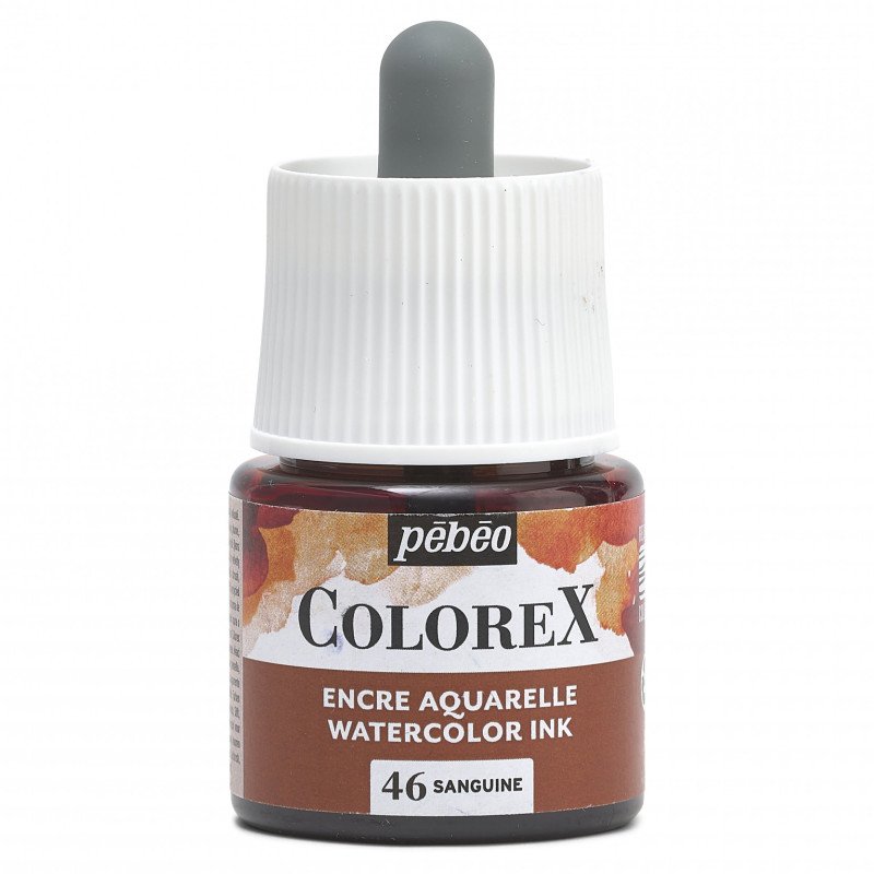 Pebeo Colorex Watercolour ink 45 ml - 46 - Sanguinisch - Inchiostro