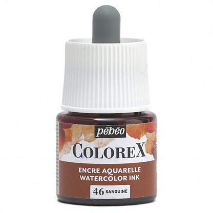 Pebeo Colorex Watercolour ink 45 ml - 46 - Sanguinisch - Inchiostro