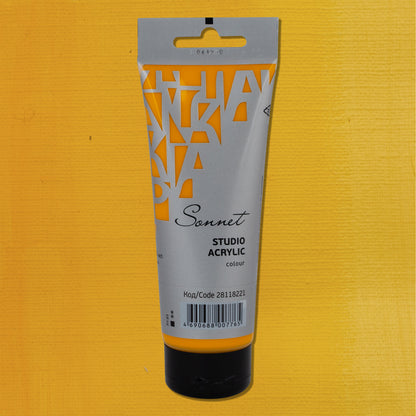 Sonnet Acrylics 120 ml - Deep Yellow