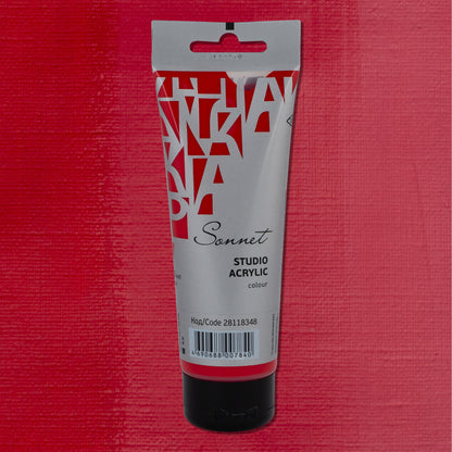 Sonnet Acrylics 120 ml - Deep Red