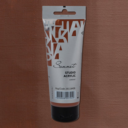 Sonnet Acrylics 120 ml - Burnt Sienna