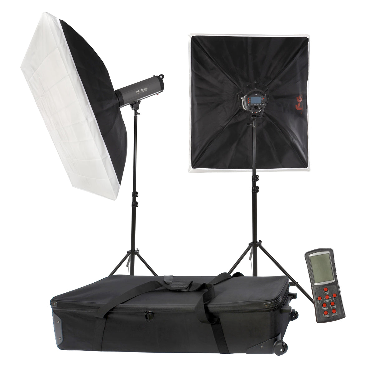 Falcon Eyes Studieblitz Sæt TFK-2400L med LCD Display