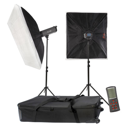Falcon Eyes Studieblitz Sæt TFK-21200L med LCD Display
