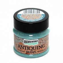 Pentart Antiquing Paint 50 ml - Patina grøn - Effektmaling