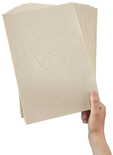 Essdee SoftCut Carvingblok 3.0 mm - 300x200x3.0 mm - 2 pezzi - Stampa a rilievo