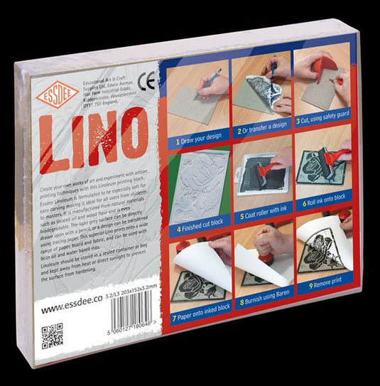 Essdee Art Print Lino printing plate 3.2 mm - 152x101x3.2 mm - 10 pieces
