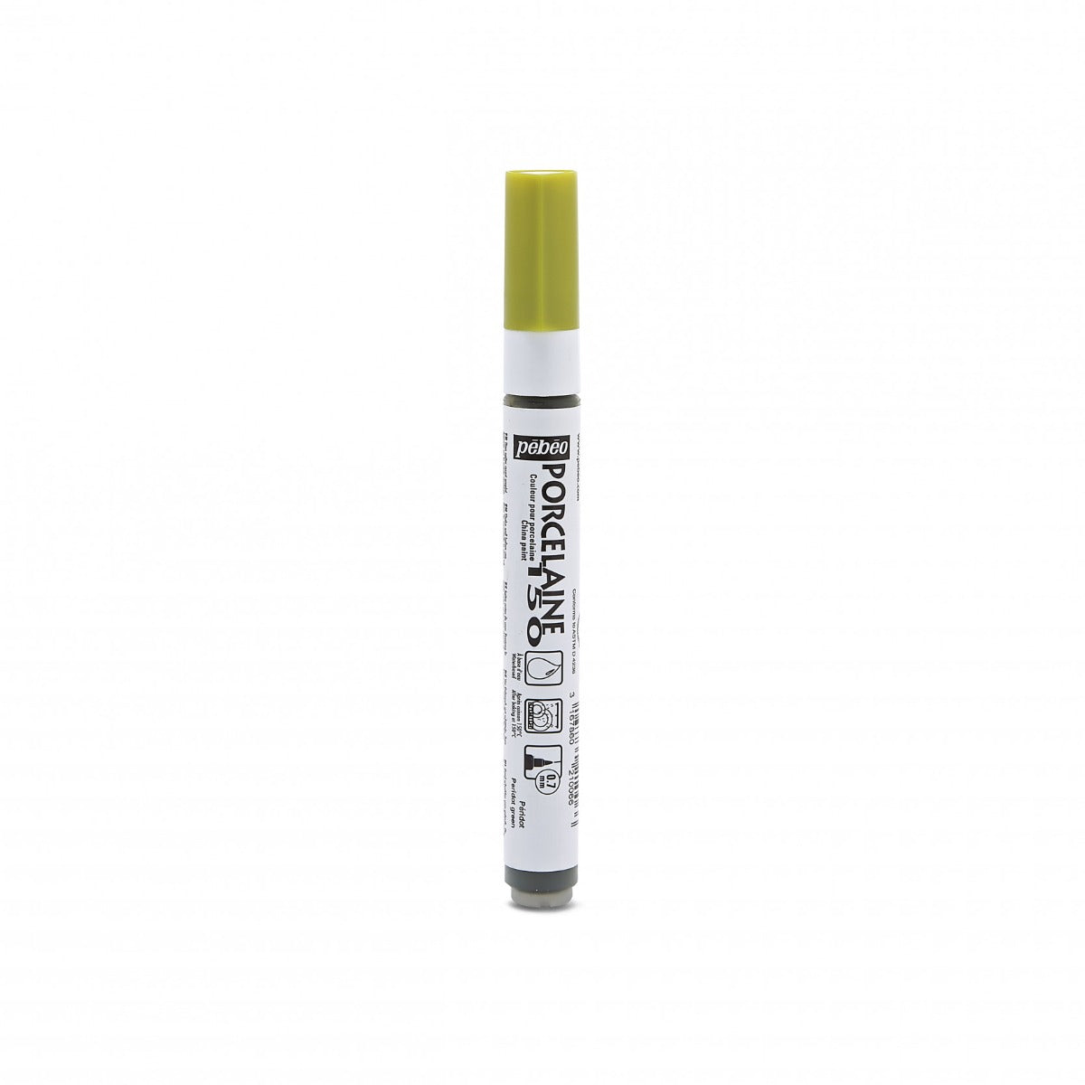 Pebeo Porcelaine 150 Marker Fine Tip 0.7 mm - Peridot vihreä - Lasi- ja posliinimaalit