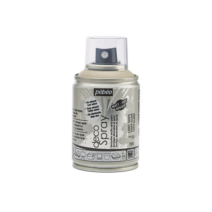 Pebeo Decospray Acryl Decoratieverf 100 ml - ljus Taupe - Akrylfärg
