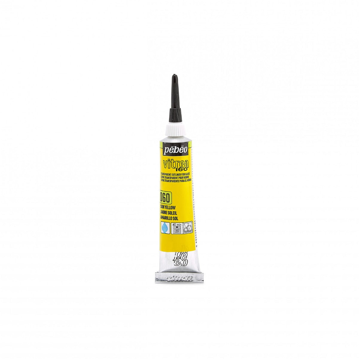Pebeo Vitrea 160 Relief Omlijning 20 ml - 60 - Sun Yellow
