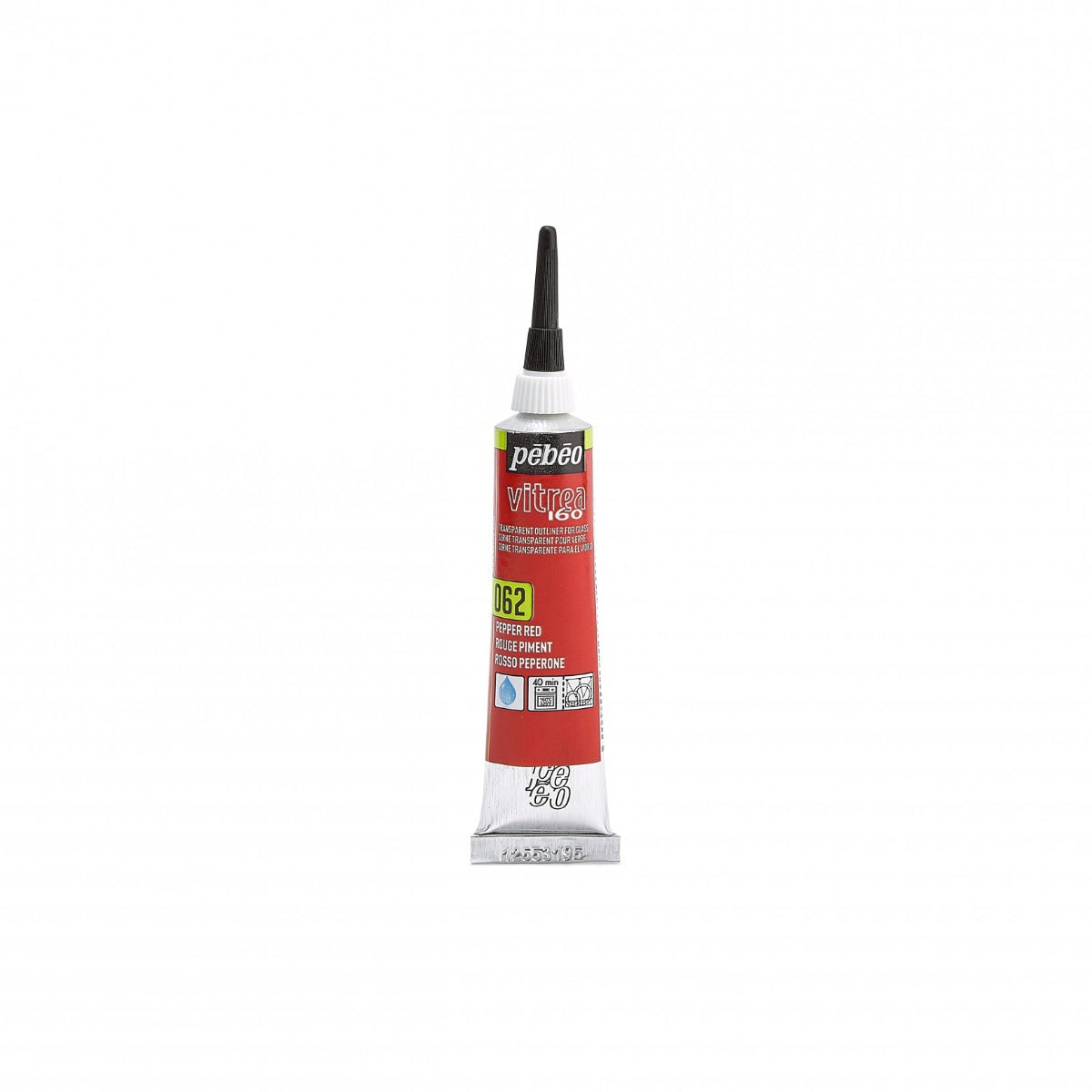 Pebeo Vitrea 160 Relief Omlijning 20 ml - 62 - Pepper Red