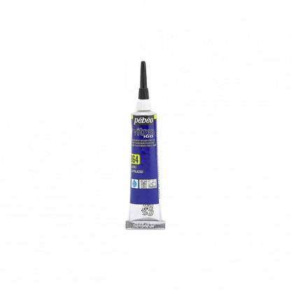 Pebeo Vitrea 160 Relief Omlining 20 ml - 64 - Lazuli - Glas- och porslinsfärg