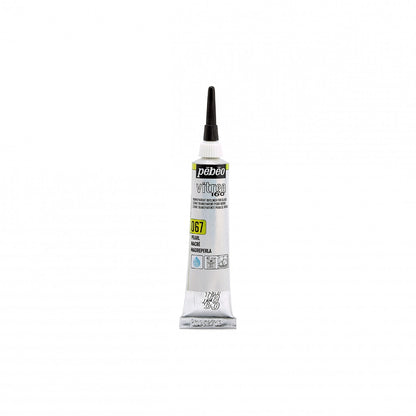 Pebeo Vitrea 160 Relief Omlining 20 ml - 67 - pärlemor - Glas- och porslinsfärg