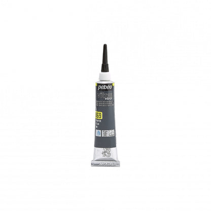 Pebeo Vitrea 160 Relief Omlining 20 ml - 69 - Pewter - Glas- och porslinsfärg