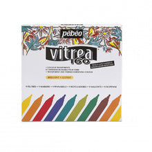 Pebeo Vitrea 160 Markers Gloss colours - Case 9 - Glas- og porcelænsmaling