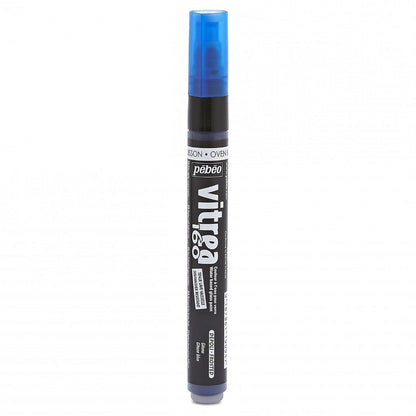 Pebeo Vitrea 160 Matglas Marker - Gitaneblauw - Glas- och porslinsfärg