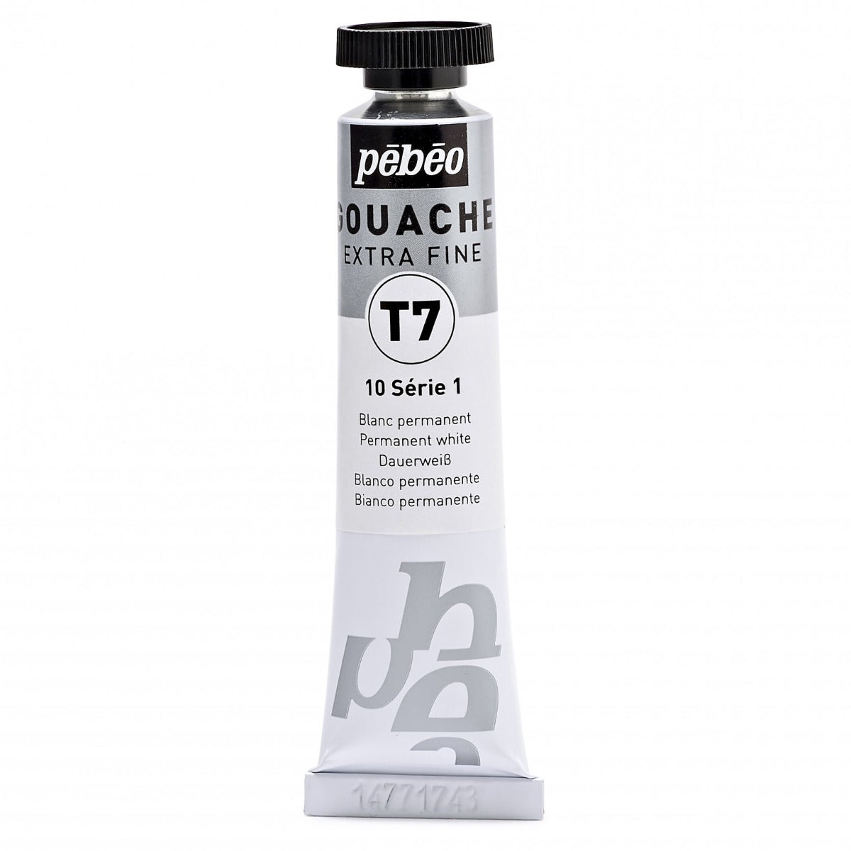 Pebeo Extra-Fijne Gouache T7 20 ml - permanent hvid - Gouache og tempera