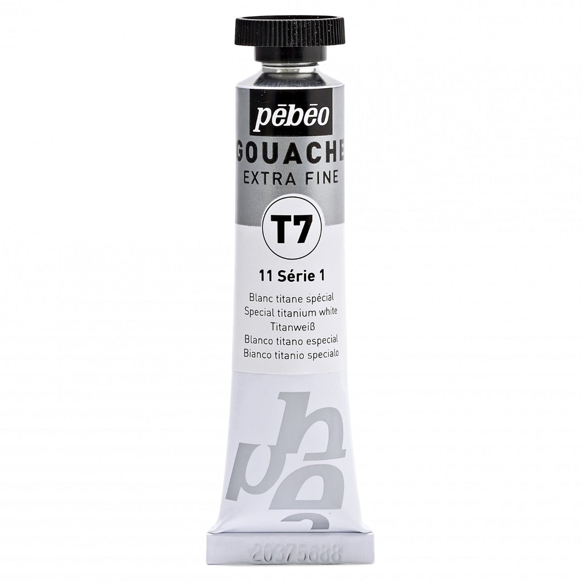 Pebeo Extra-Fijne Gouache T7 20 ml - Speciaal titan hvid - Gouache og tempera