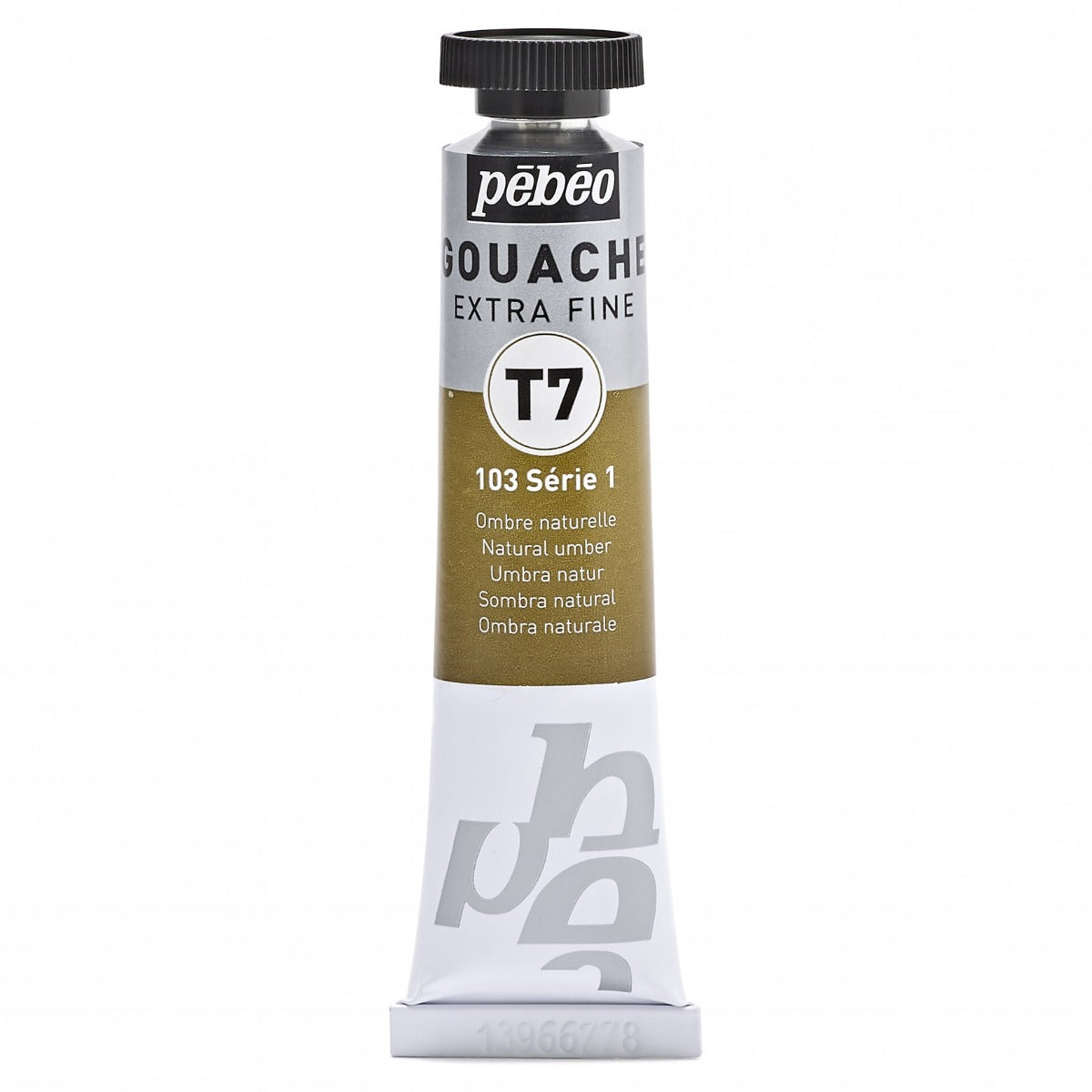 Pebeo Extra-Fijne Gouache T7 20 ml - Raw umbra - Gouache og tempera