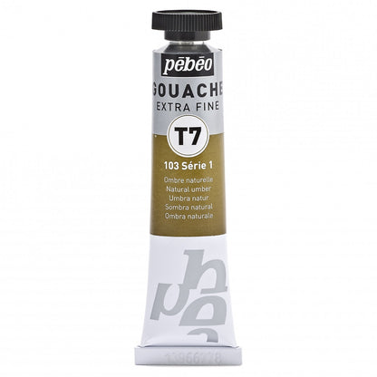 Pebeo Extra-Fijne Gouache T7 20 ml - Raw umbra - Gouache og tempera