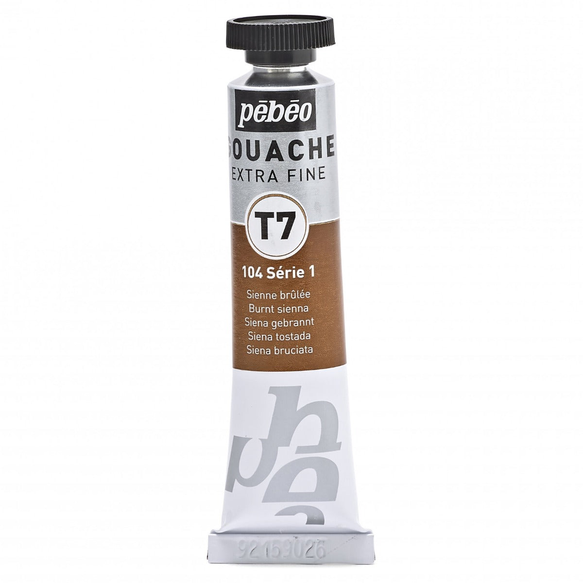 Pebeo Extra-Fijne Gouache T7 20 ml - Burnt sienna - Gouache og tempera