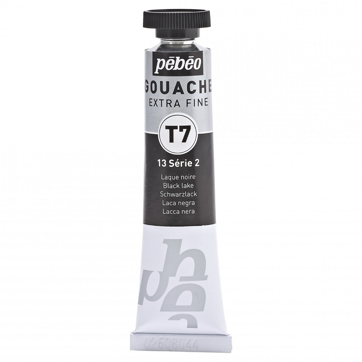 Pebeo Extra-Fijne Gouache T7 20 ml - Zwarte Lak - Gouache og tempera
