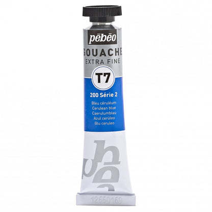 Pebeo Extra-Fijne Gouache T7 20 ml - Ceruelumblauw - Gouache og tempera