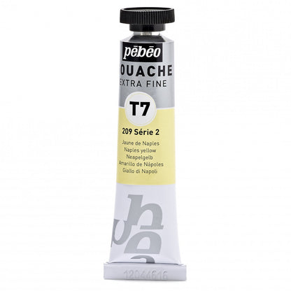 Pebeo Extra-Fijne Gouache T7 20 ml - Napelsgeel - Gouache og tempera
