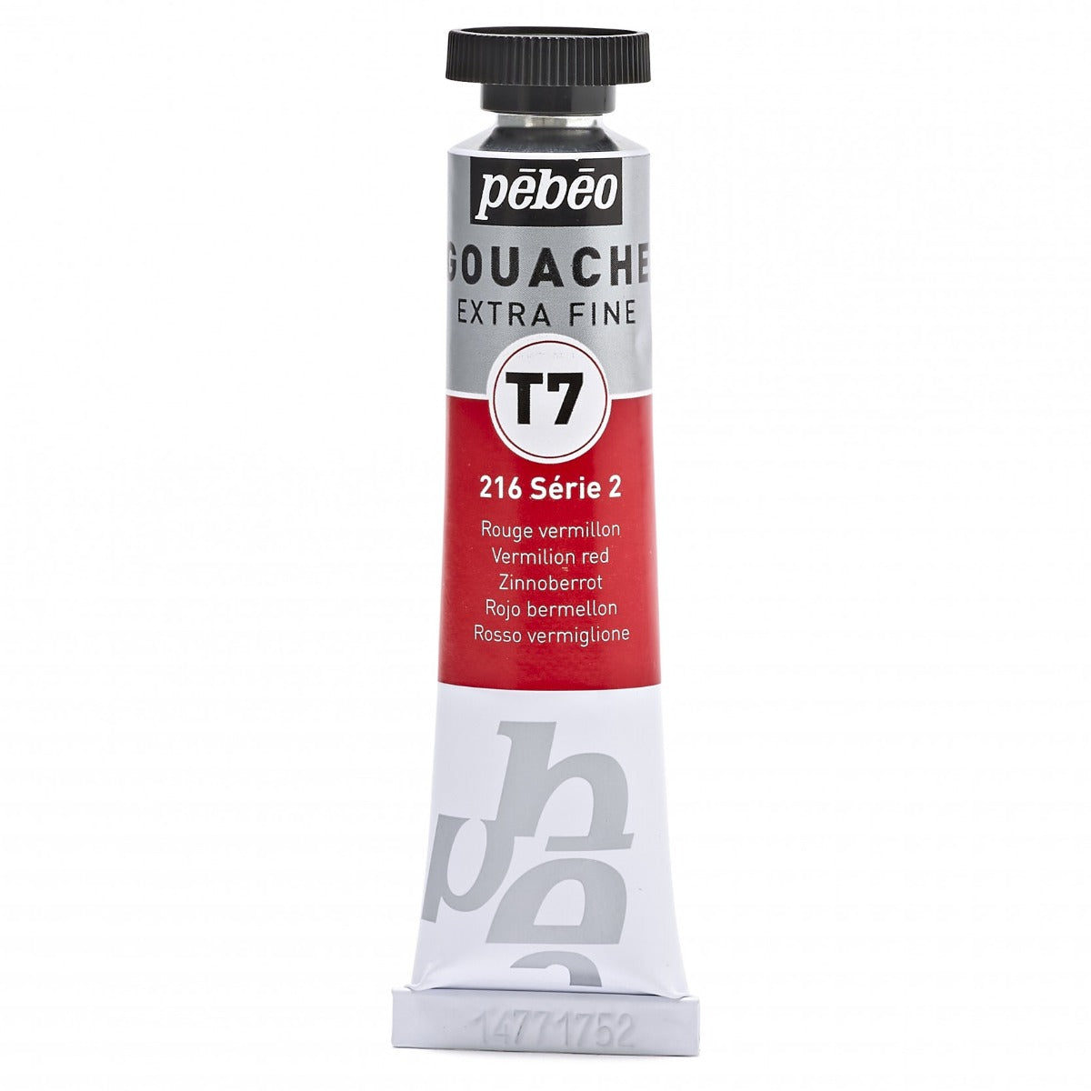 Pebeo Extra-Fijne Gouache T7 20 ml - Vermiljoenrood - Gouache og tempera