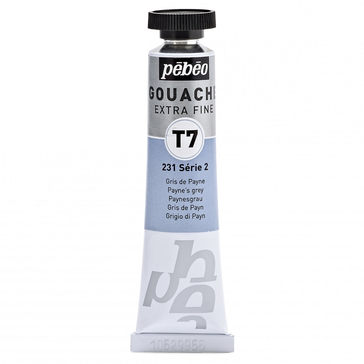 Pebeo Extra-Fijne Gouache T7 20 ml - Payne's grå - Gouache og tempera