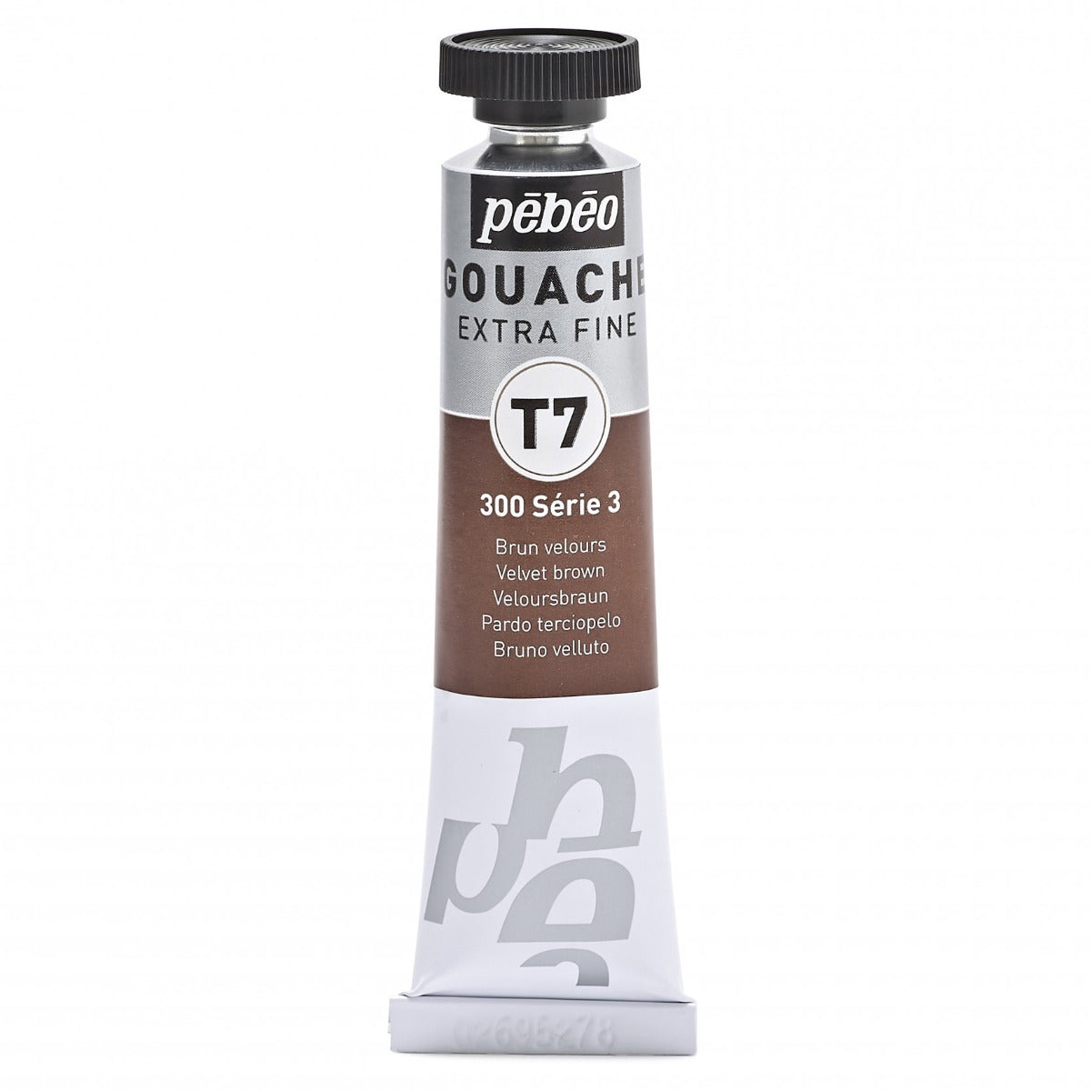 Pebeo Extra-Fijne Gouache T7 20 ml - Fluweelbruin - Gouache og tempera