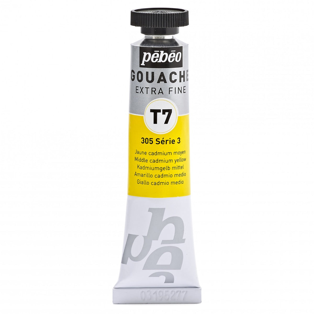 Pebeo Extra-Fijne Gouache T7 20 ml - Medium kadmium gul - Gouache og tempera