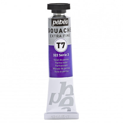 Pebeo Extra-Fijne Gouache T7 20 ml - Paarsviolet - Gouache og tempera